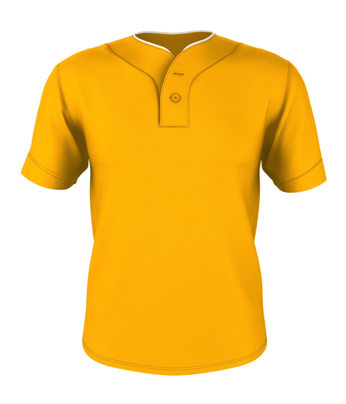 YOUTH TWO BUTTON MESH BASEBALL JERSEY