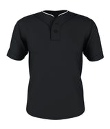 YOUTH TWO BUTTON MESH BASEBALL JERSEY