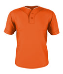 YOUTH TWO BUTTON MESH BASEBALL JERSEY