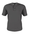 YOUTH TWO BUTTON MESH BASEBALL JERSEY