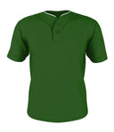 TWO BUTTON MESH BASEBALL JERSEY