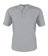 TWO BUTTON MESH BASEBALL JERSEY