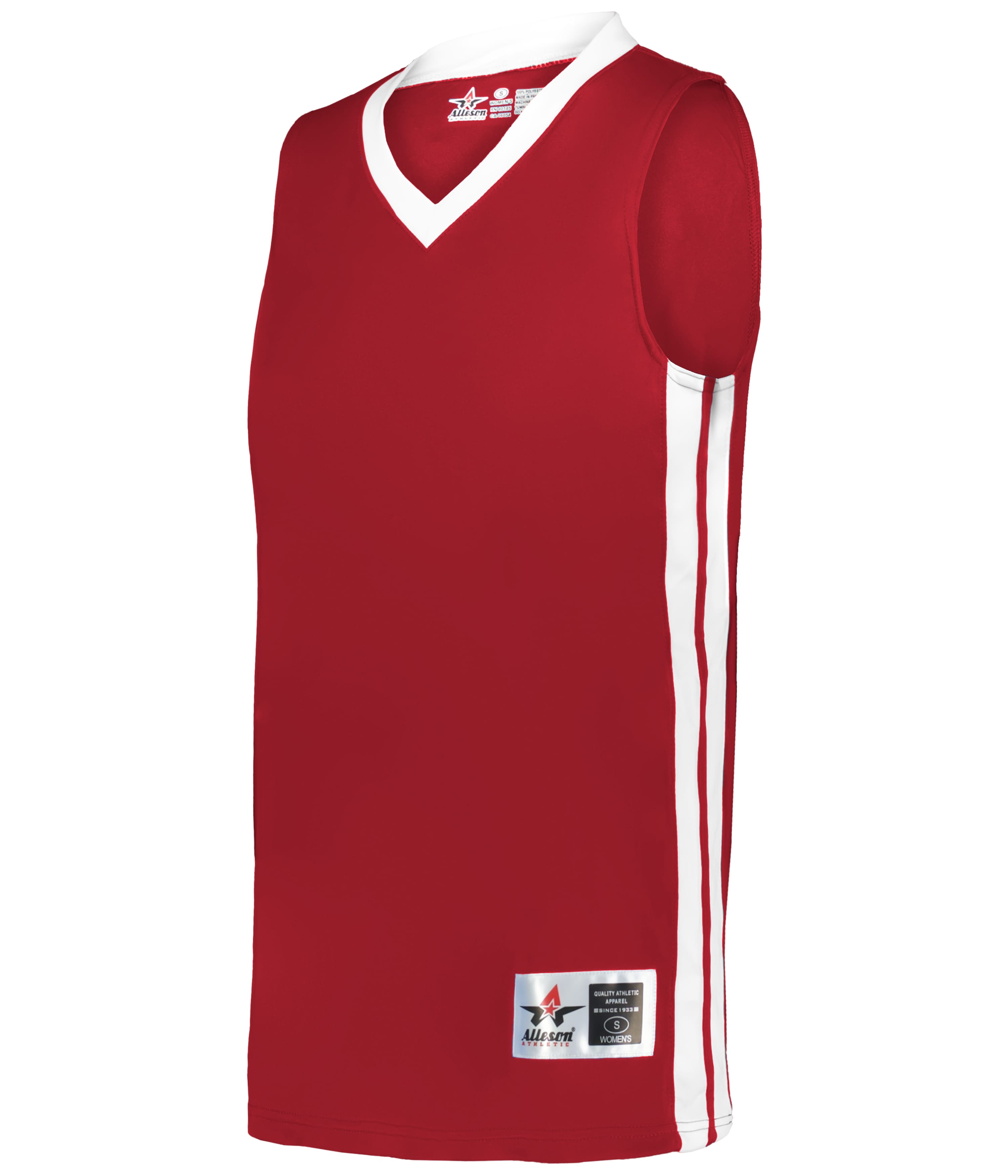 Womens Single Ply Basketball Jersey