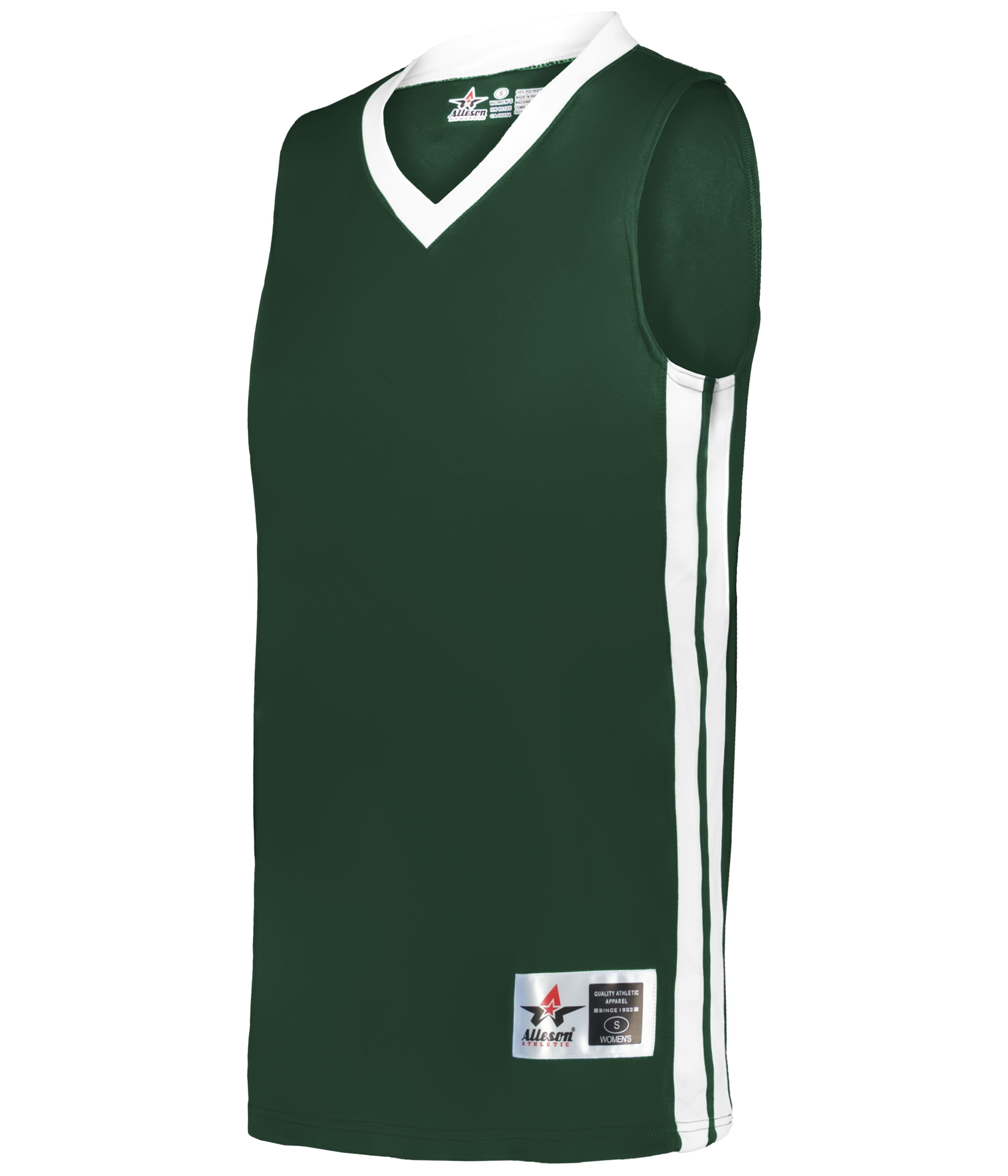 Womens Single Ply Basketball Jersey