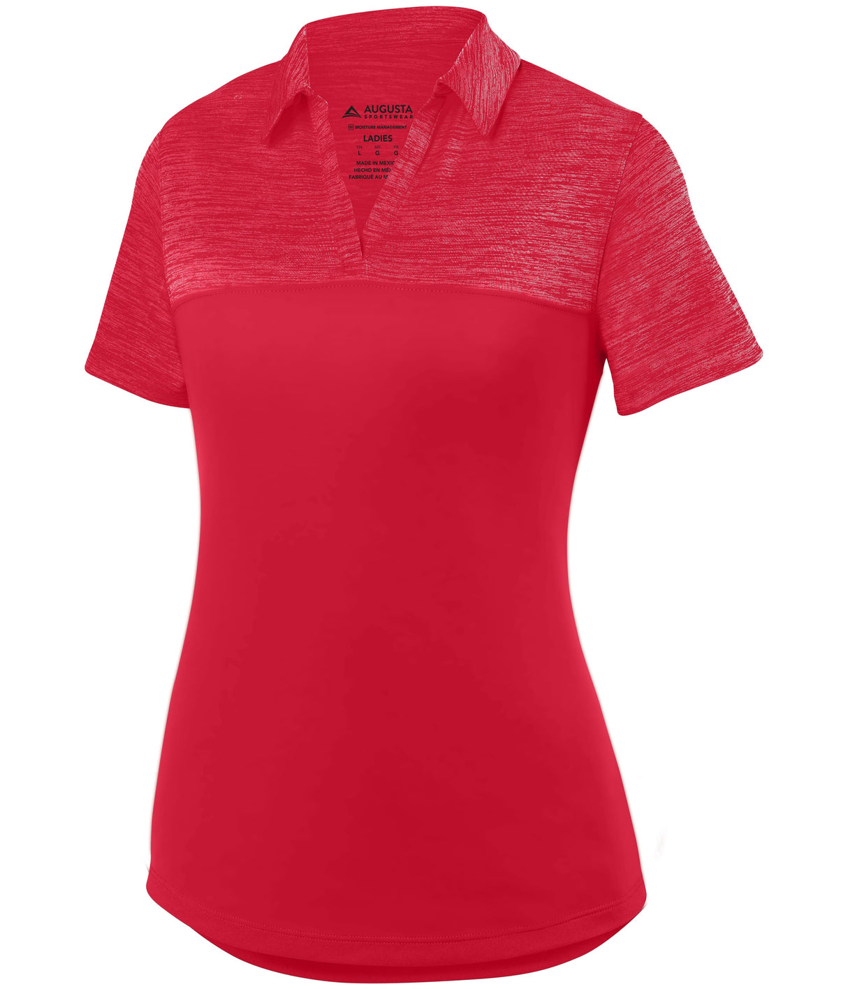 Ladies Shadow Tonal Heather Polo