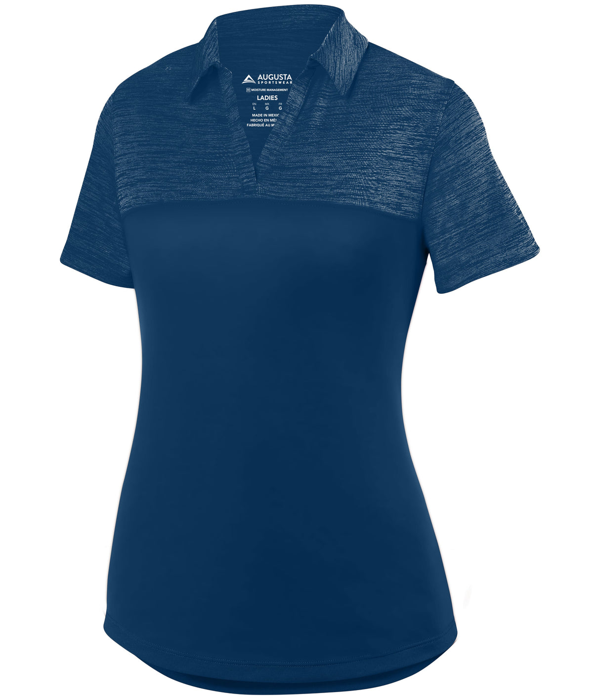 Ladies Shadow Tonal Heather Polo