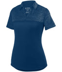 Ladies Shadow Tonal Heather Polo