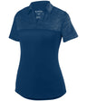 Ladies Shadow Tonal Heather Polo