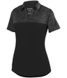 Ladies Shadow Tonal Heather Polo