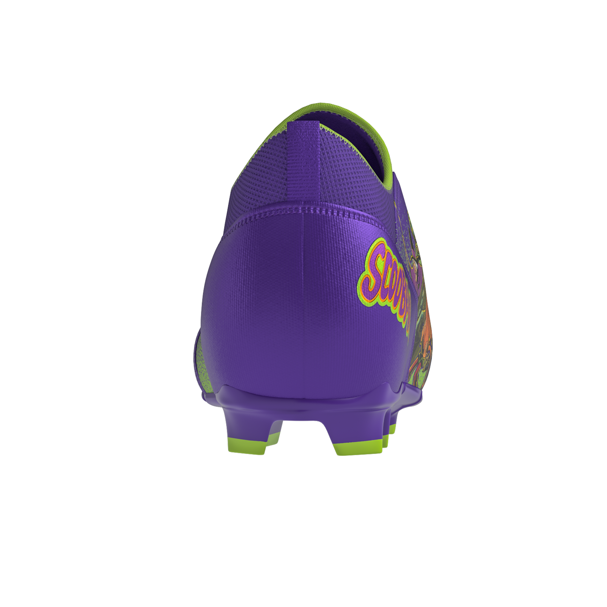 Scooby-Doo 'Unmasked' Purple Football Cleats - Velocity 3.0 by Phenom Elite