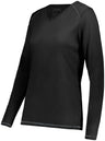 Ladies Super Soft-Spun Poly Long Sleeve Tee