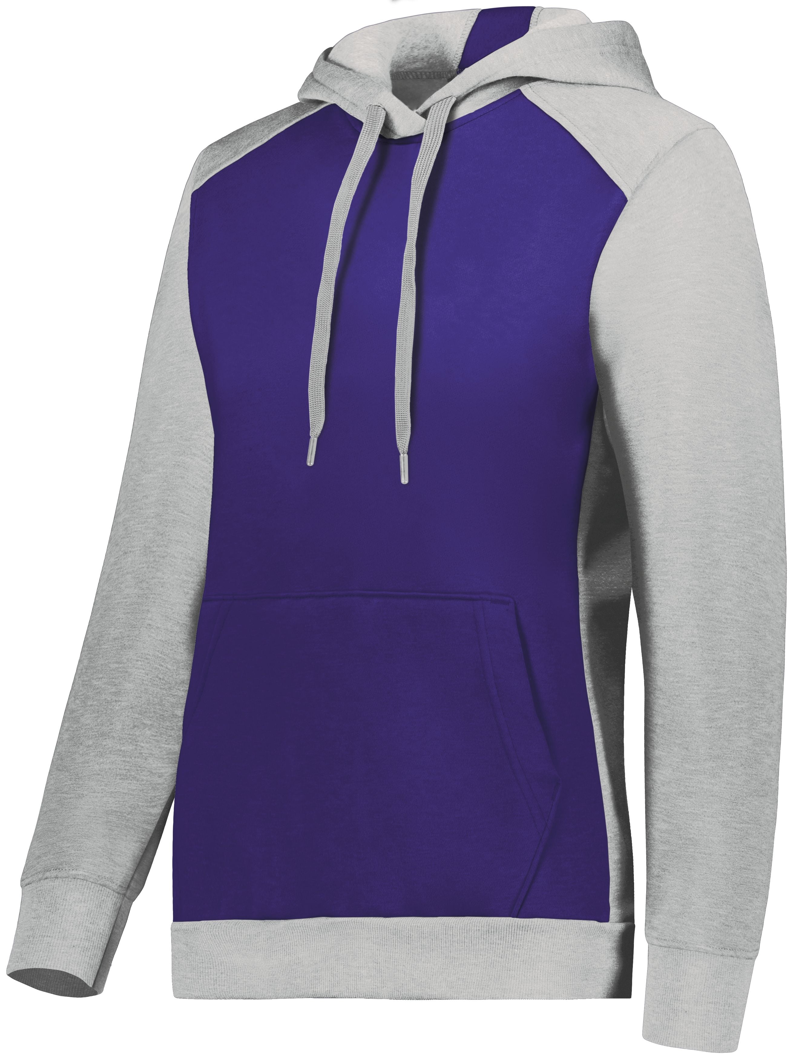 Ladies Three-Season Fleece Pullover Hoodie