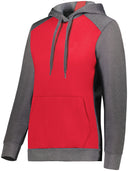 Ladies Three-Season Fleece Pullover Hoodie