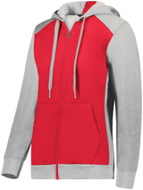Ladies Three-Season Fleece Full Zip Hoodie