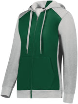 Ladies Three-Season Fleece Full Zip Hoodie