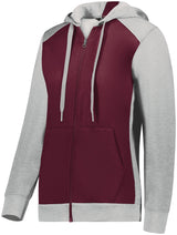 Ladies Three-Season Fleece Full Zip Hoodie