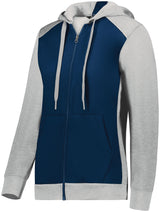 Ladies Three-Season Fleece Full Zip Hoodie