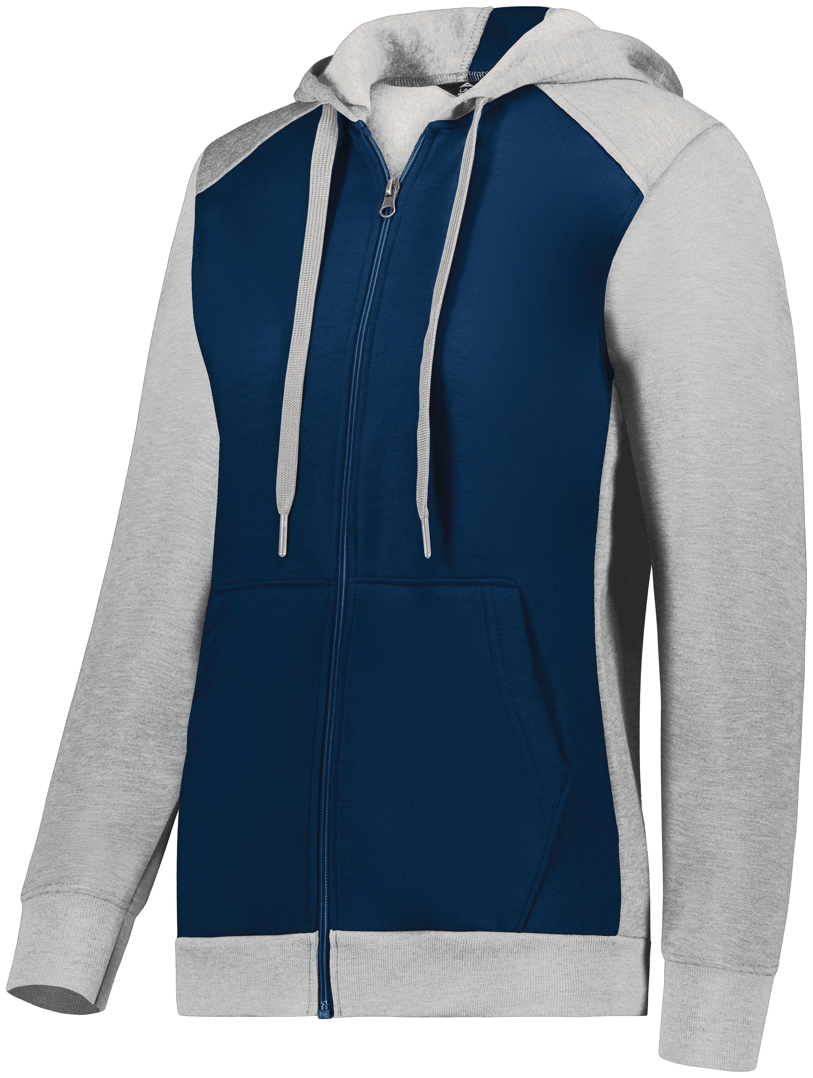 Ladies Three-Season Fleece Full Zip Hoodie