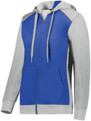 Ladies Three-Season Fleece Full Zip Hoodie