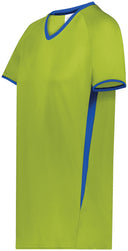 Ladies Cutter+ V-Neck Jersey