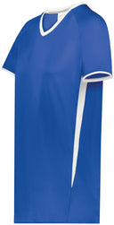 Ladies Cutter+ V-Neck Jersey