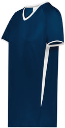 Ladies Cutter+ V-Neck Jersey