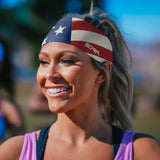 Country Flag Tapered Headbands - Pro Game Sports