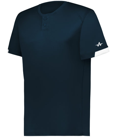 YOUTH ON THE RISE TWO-BUTTON BASEBALL JERSEY - Pro Game Sports