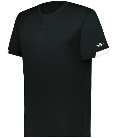 YOUTH ON THE RISE TWO-BUTTON BASEBALL JERSEY - Pro Game Sports