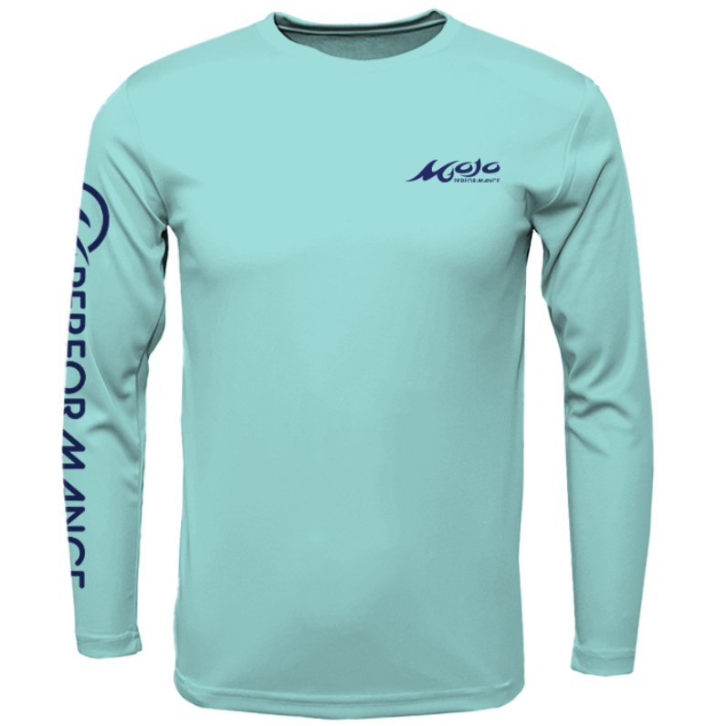 Men's SoWAL Sun Jersey Alabama Redfish Flag Long Sleeve