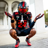 Shadow the Hedgehog Football Gloves - VPS5 by Phenom Elite