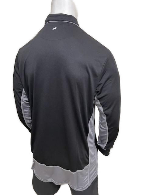 AIA MLB Replica Black w/ Grey Panel shirt - Long Sleeve