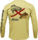 Men's Wireman Alabama Redfish Flag Long Sleeve