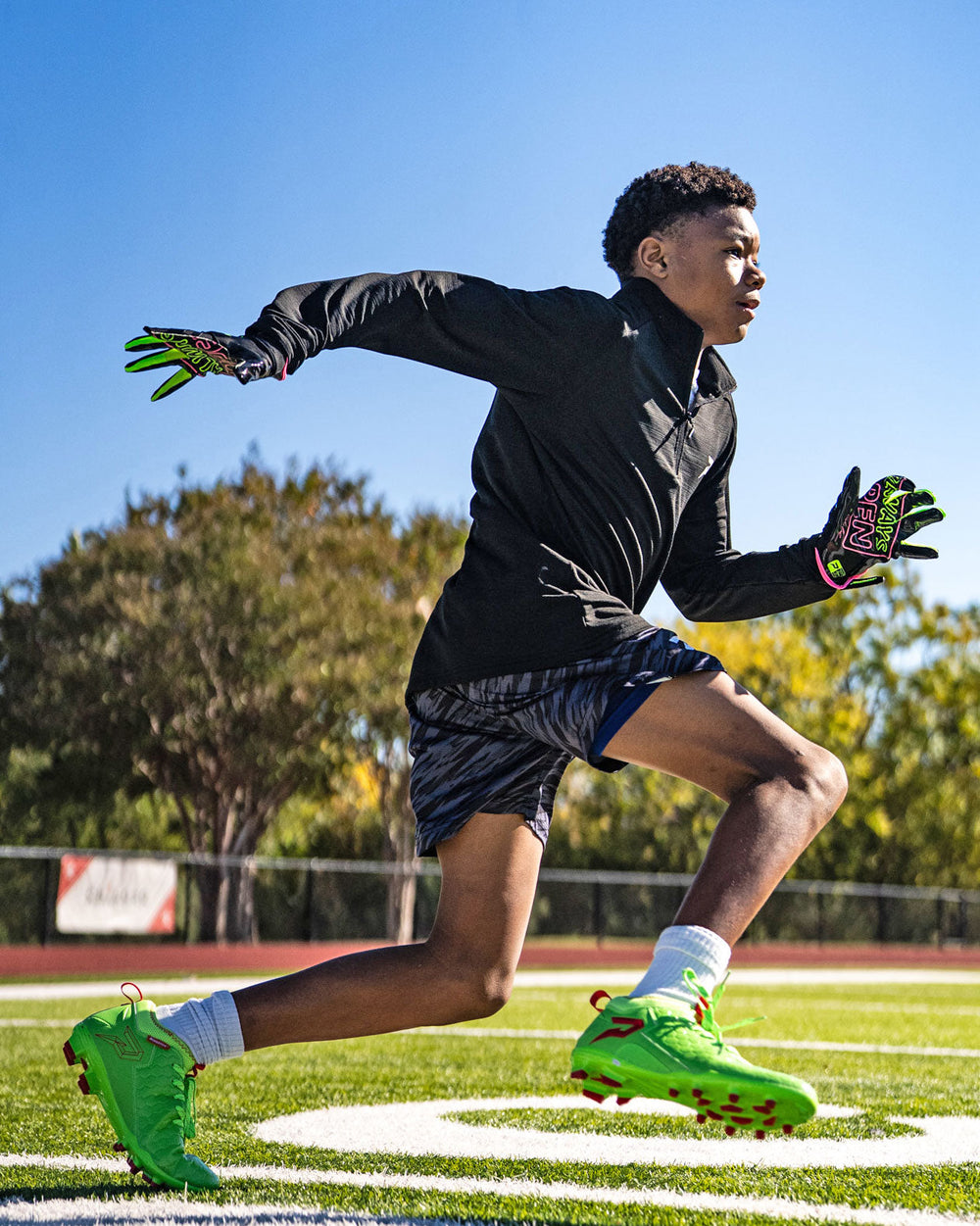 Always Open Football Gloves - VPS5 by Phenom Elite – Pro Game Sports
