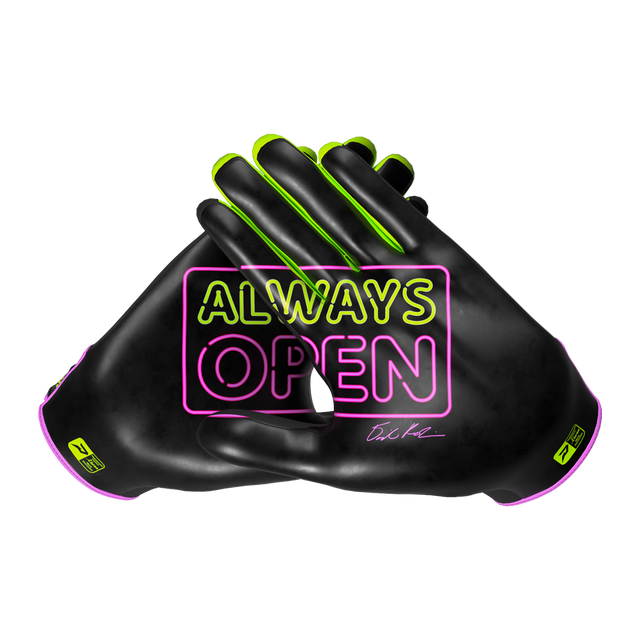 Always Open Football Gloves - VPS5 by Phenom Elite – Pro Game Sports
