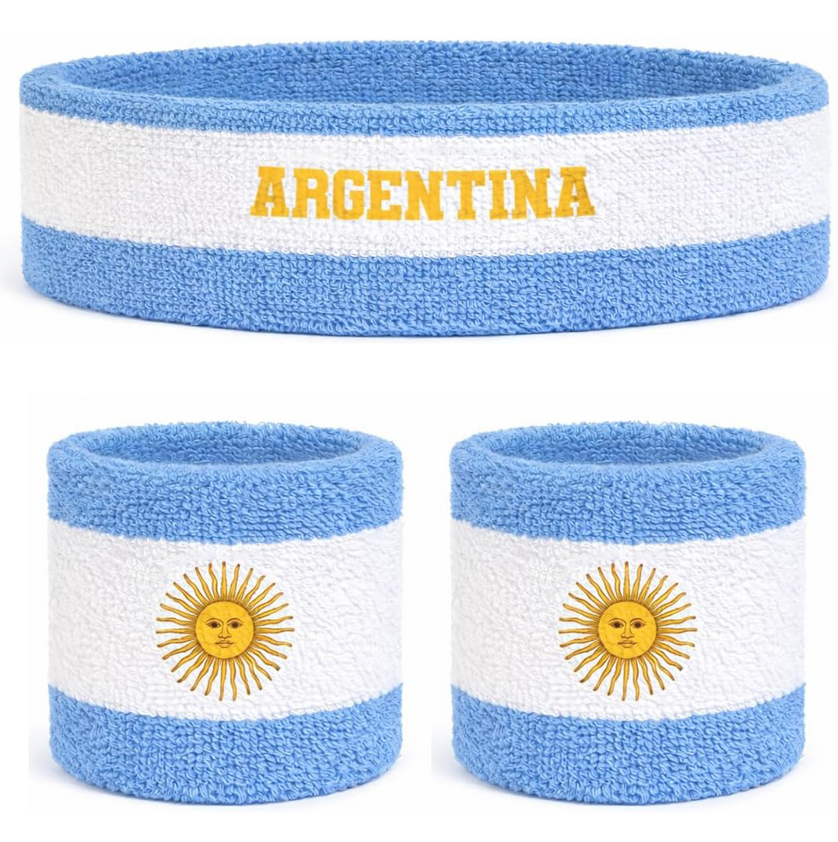 Suddora Country Sweatband Set