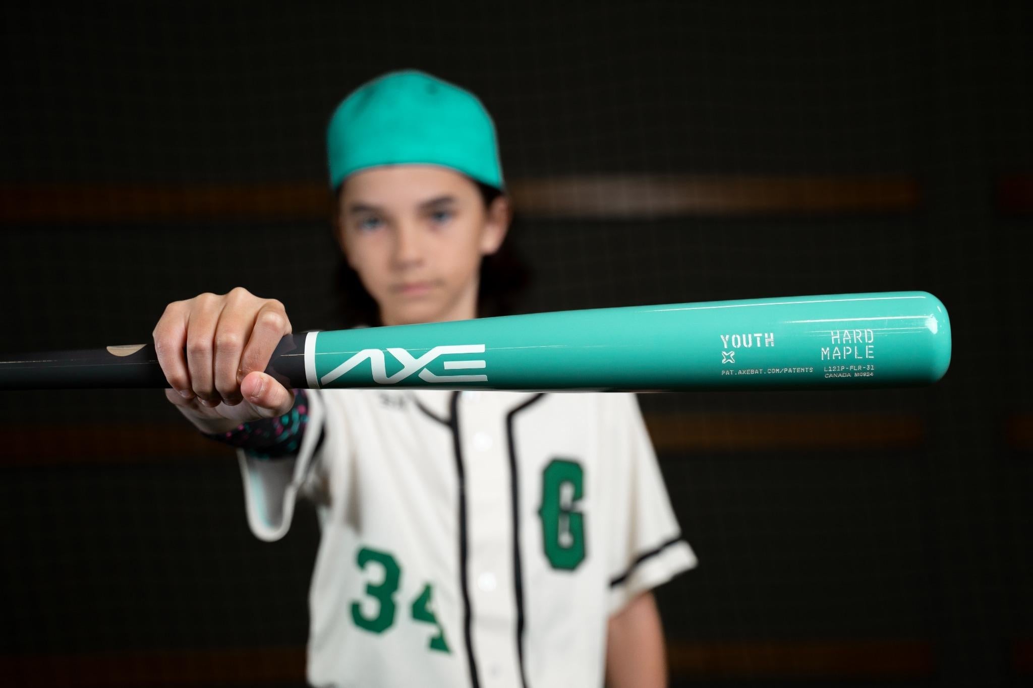 Axe Pro Series Youth Maple Wood Baseball Bat | -7 | SPD 271 Turn | Riptide | Flared Handle