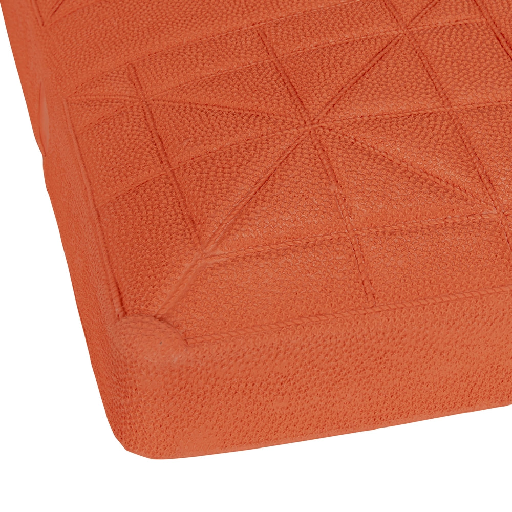 15"x15"x3" Orange Safety Base