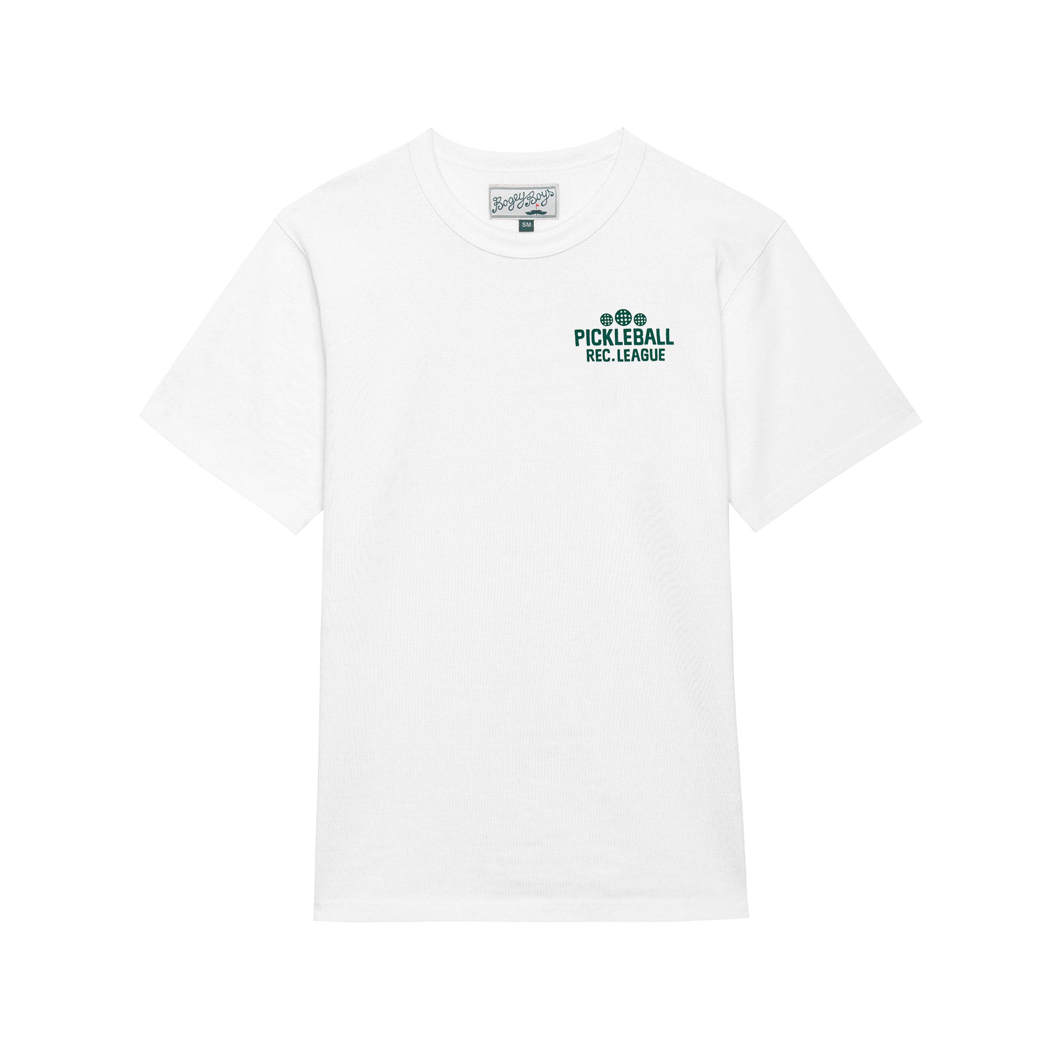 BOGEY BOYS PICKLEBALL TEE - WHITE