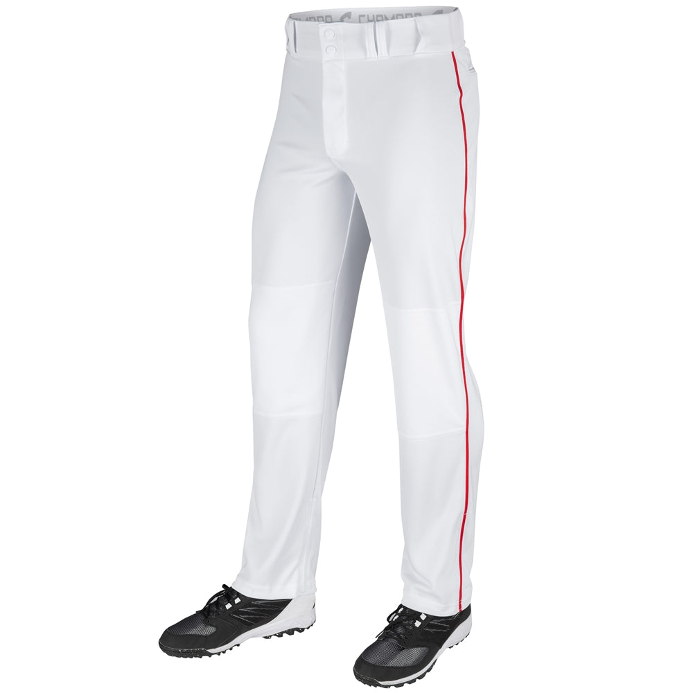 Triple Crown Open Bottom Pant with Piping- Youth