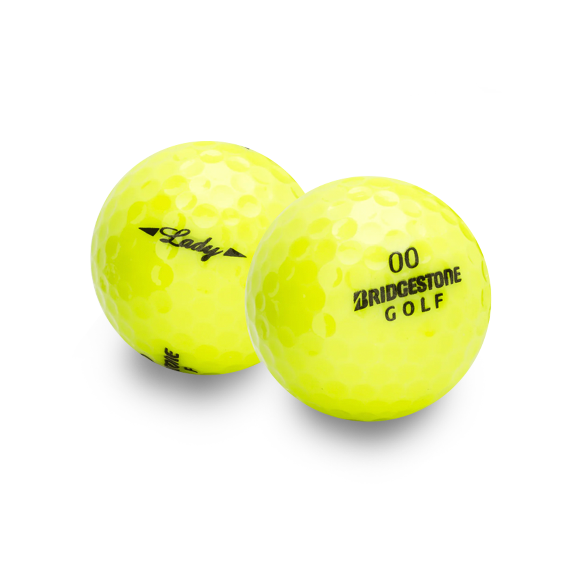 Used Bridgestone Lady Precept Yellow - 1 Dozen
