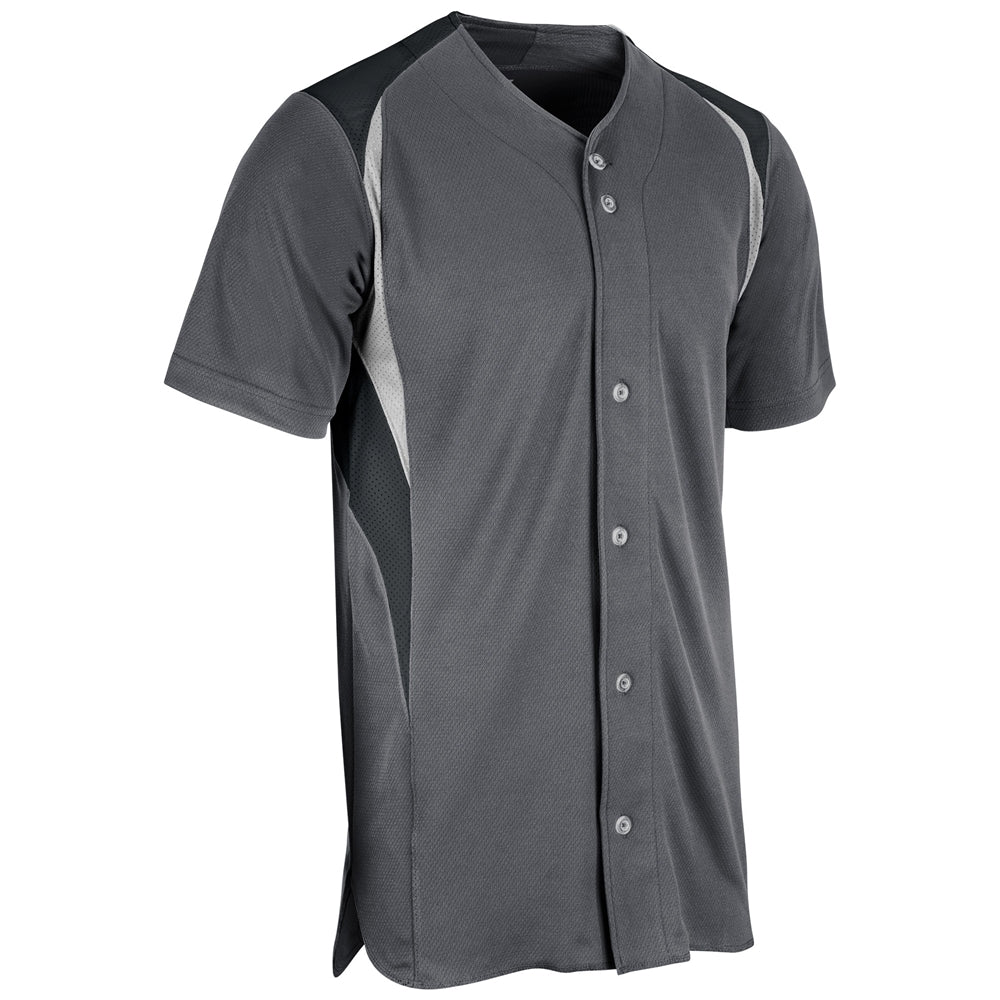 Bull Pen Full Button Baseball/Softball Jersey 