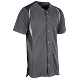 Bull Pen Full Button Baseball/Softball Jersey 