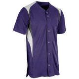Bull Pen Full Button Baseball/Softball Jersey 