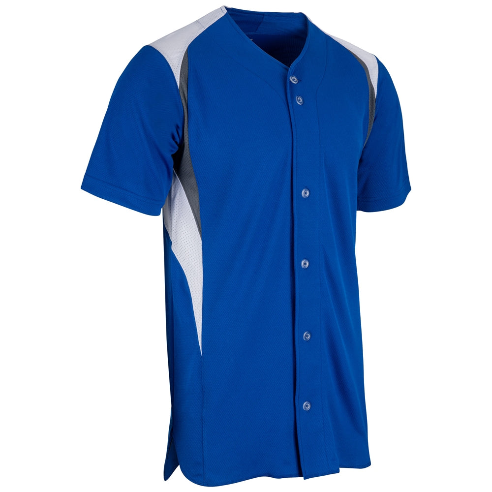 Bull Pen Full Button Jersey - Adult