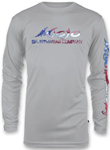 Men's SoWAL Sun Jersey Betsy Ross Flag Long Sleeve
