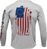 Men's SoWAL Sun Jersey Betsy Ross Flag Long Sleeve
