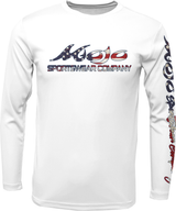 Men's SoWAL Sun Jersey Betsy Ross Flag Long Sleeve