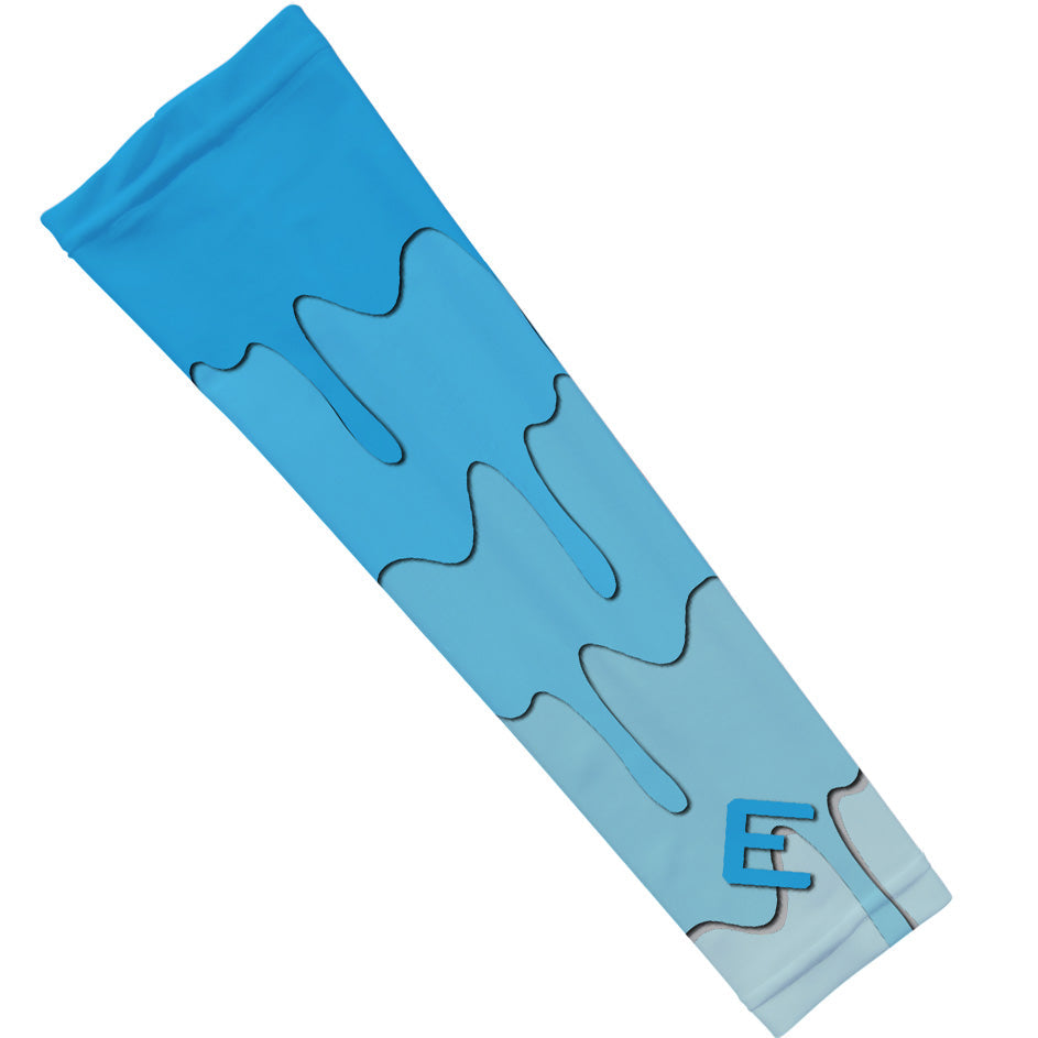 Blue Drippy Arm Sleeve - Pro Game Sports