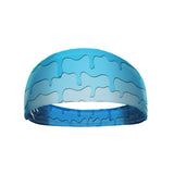 Blue Drippy Headband